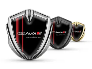 Audi Individuelles Logo Abzeichen Limitierter Schick X